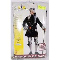 MENS MARQUIS DE SADE COSTUME SIZE LARGE INCL
