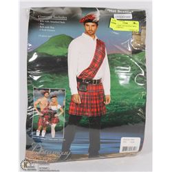 NEW LARGE "HOT SCOTTIE" MENS COSTUME INCL