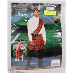 NEW LARGE "HOT SCOTTIE" MENS COSTUME INCL