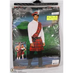 NEW X- LARGE "HOT SCOTTIE" MENS COSTUME INCL