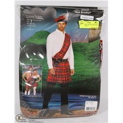 NEW X-LARGE "HOT SCOTTIE" MENS COSTUME INCL