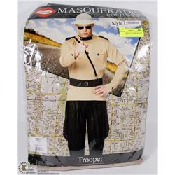 MENS TROOPER COSTUME SIZE S/M INCL SHIRT,