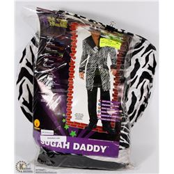 MENS SUGAH DADDY SIZE XL COSTUME INCL REAL