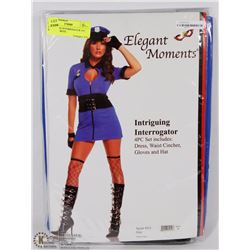 INTRIGUING INTERROGATOR 4PC SET INCL DRESS,