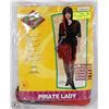 Image 1 : PIRATE LADY INCL HEADBAND, SHIRT, VEST, SKIRT,