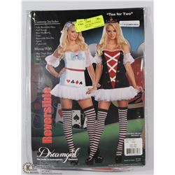 LARGE TEA FOR TWO REVERSIBLE 2-IN-1 COSTUME INCL