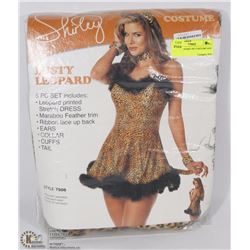 LUSTY LEOPARD 5PC COSTUME SIZE M/L INCL