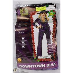 DOWNTOWN DIVA SIZE MEDIUM COSTUME INCL REA