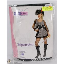 "SHIPWRECKED" COSTUME SIZE MEDIUM INCL DRESS