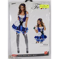 ALICE COSTUME SIZE XS INCL DRESS AND HEADBAND