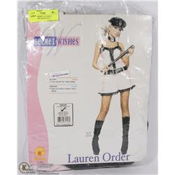 "LAUREN ORDER" AUTHORITY COSTUME SIZE MEDIUM INC