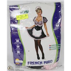 FRENCH MAID INCL DRESS WITH ATTACHED APRON
