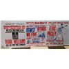 Image 1 : 3 POSTERS OF ELVIS PRESLEY, HANK WILLIAMS 1953 AND