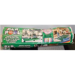 PARPOOL INDOOR-OUTDOOR GOLF & BILLIARD GAME.