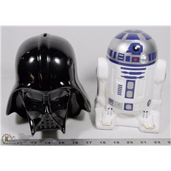 TWO NEW STAR WARS PIGGY BANKS