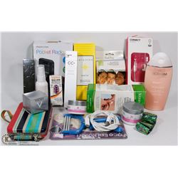 BOX WITH NEW, VICHY, BIOTHERM, DERMA VITAL ,