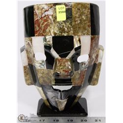 DECORATIVE MOSAIC MASK ORNAMENT