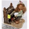 HAND CRAFTED MUSIC BOX PIANO LADY