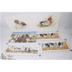 16 ANIMAL LITHOGRAPHS