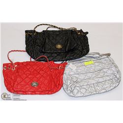 LOT OF THREE WOMENS PURSES
