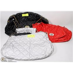 LOT OF THREE WOMENS PURSES