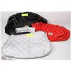 LOT OF THREE WOMENS PURSES