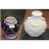 PAIR OF VASES 16" & 11"