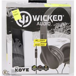 WICKET AUDIO WIRED HEADPHONES