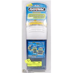 NEW RAYOVAC RECHARGEABLE UNIVERSAL