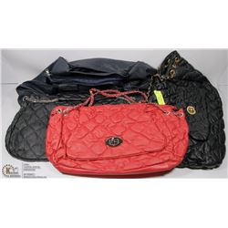 LOT OF 4 WOMENS PURSES