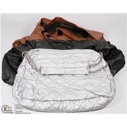 LOT OF THREE WOMENS PURSES