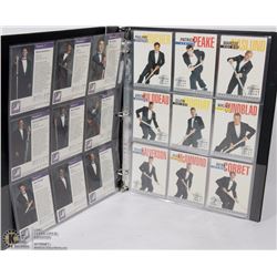 1991 TOP 32 FIRST DRAFT PICK CARDS IN BINDER PLUS