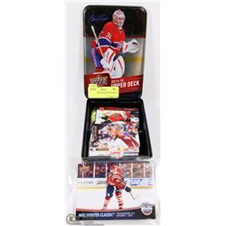 2015/16 UPPER DECK TIN OF HOCKEY CARDS.