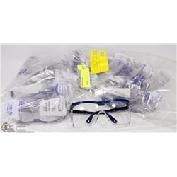 BAG OF NORTH CLEAR LENS SAFETY GLASSES