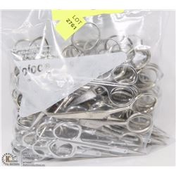 BAG OF 75 CUTICLE SCISSORS