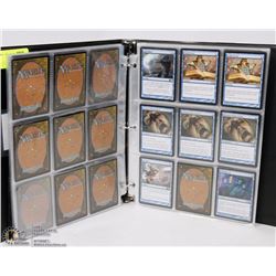 BINDER OF 400+ MAGIC THE GATHERING TRADING CARDS