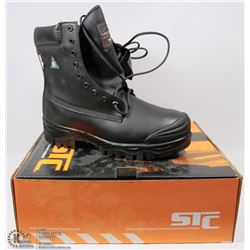 PAIR OF STC STEEL TOE WORK BOOTS CSA APPROVED