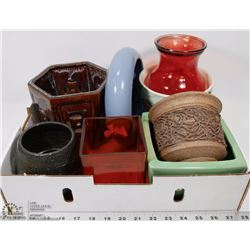 FLAT OF ASSORTED GARDEN PLANTERS