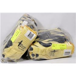 TWO BAGS OF WORK GLOVES SIZE SMALL