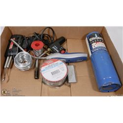 BOX W/WELLER 8200 SOLDERING IRON,