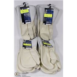 8 PAIRS OF BOB DALE MITTENS SIZE 10