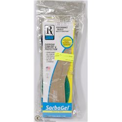 3 PAIRS OF SORBO PERFORMANCE INSOLES