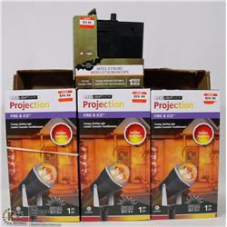 SET OF 3 NEW GEMMY LED LIGHTS SHOW  PROJECTOR