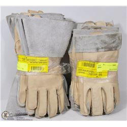 13 PAIRS OF WORK GLOVES