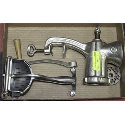 STAINLESS STEEL JUICER, MEAT GRINDER