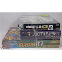 LOT OF 3 SEALED BOARD GAMES INC WALKING DEAD