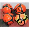 Image 1 : BOX OF 4 NEW SOCCER BALLS