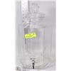 Image 1 : LARGE GLASS BEVERAGE DISPENSER