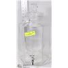Image 1 : LARGE GLASS BEVERAGE DISPENSER