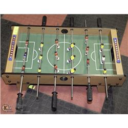 TABLETOP FOOSBALL GAME.